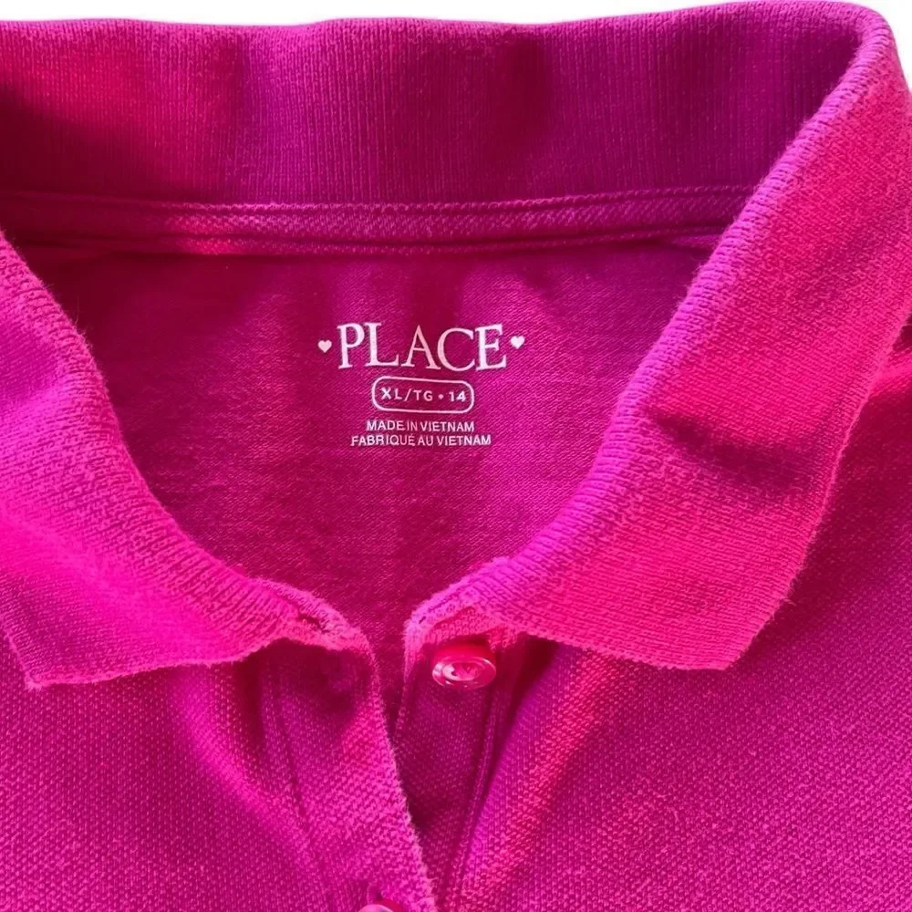 Children’s Place Pink Polo Dress - Picture 5 of 5